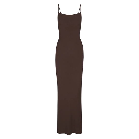 Skims soft lounge long slip dress - Picture 1 of 2